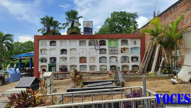  Tumbas de personalidades están descuidadas en el cementerio general de Tarapoto