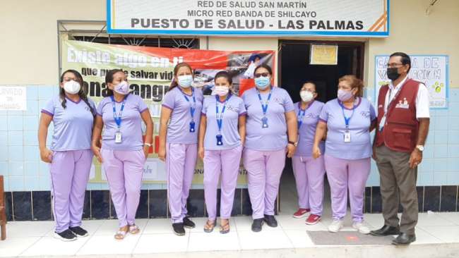  Hoy será la campaña de donación de sangre en puesto de Salud del centro poblado Las Palmas